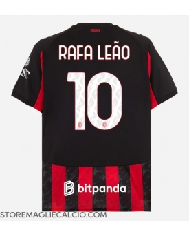 AC Milan Rafael Leao #10 Maglia Gara Casa Repliche 2025-26